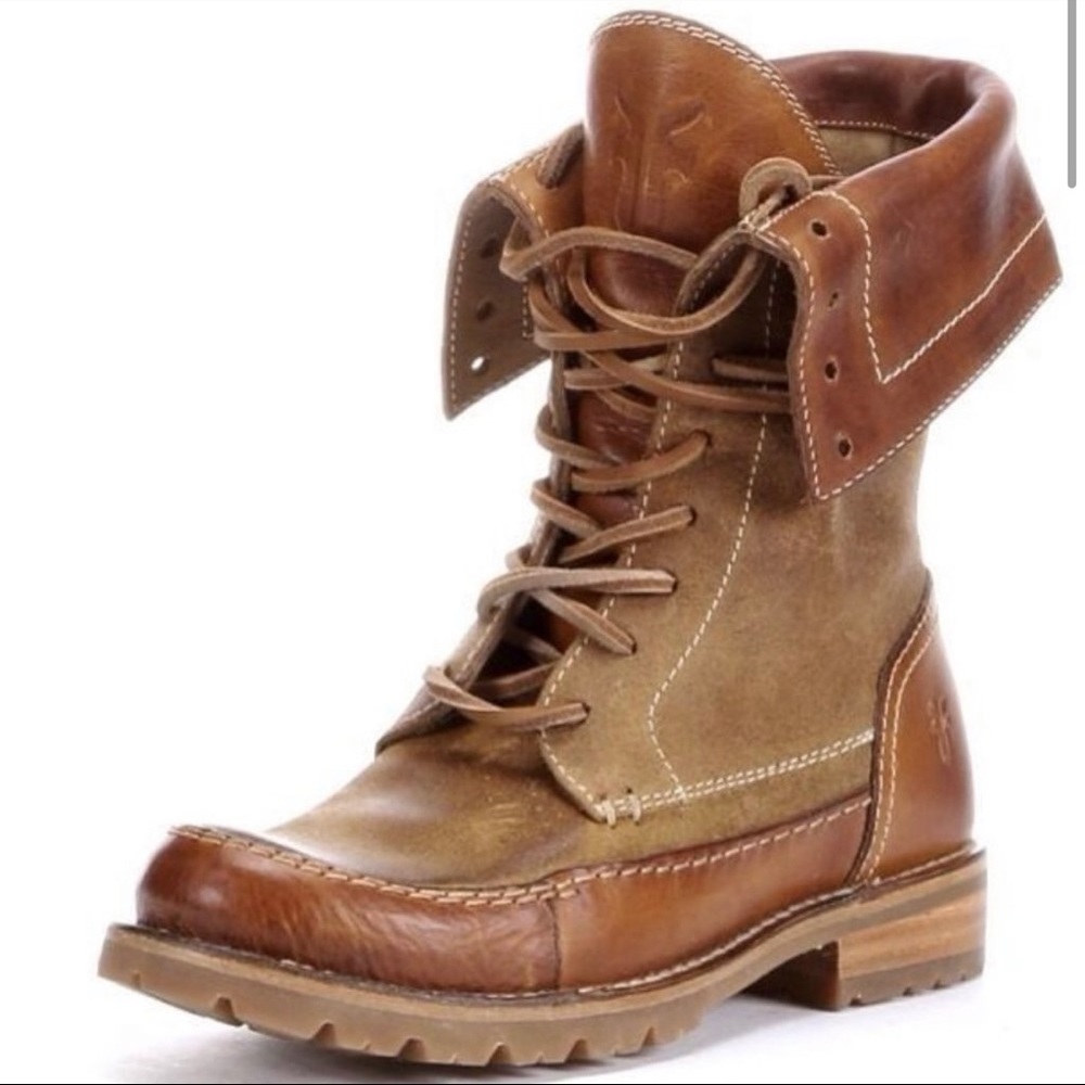 Used FRYE Owen Leather Boots